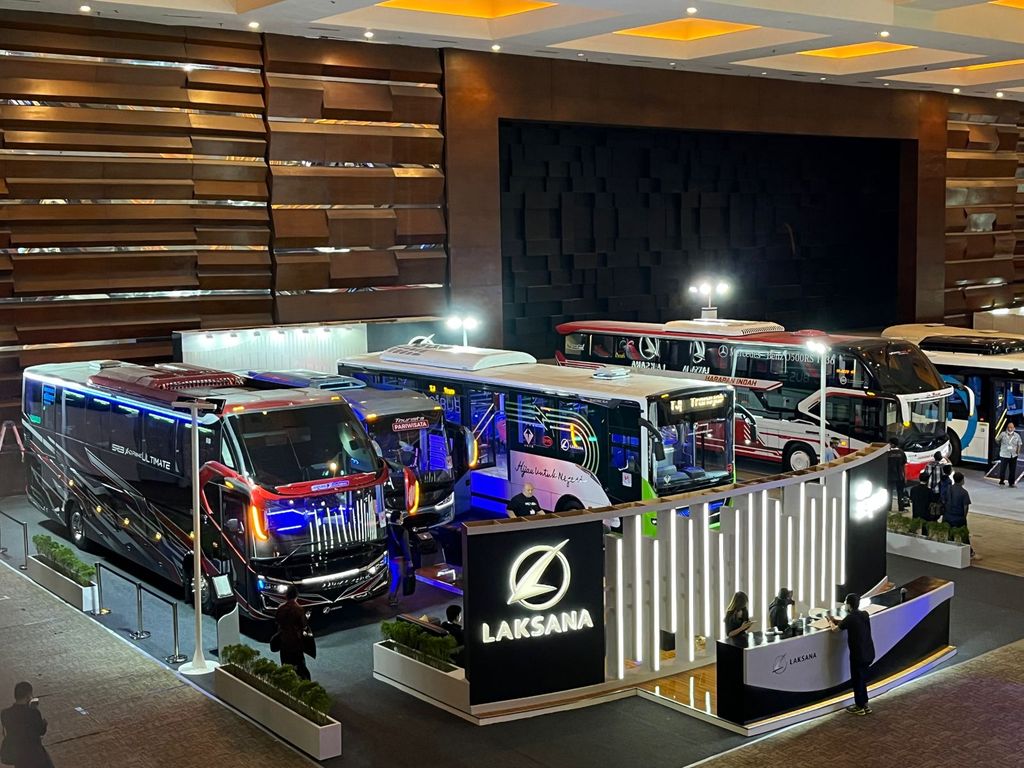 Beragam bus premium buatan Indonesia yang meriahkan Busworld Southeast Asia 2022