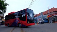 Bus listrik ini nantinya akan digunakan saat penyelenggaraan KTT G20 di Bali bulan November 2022. Foto: Dok. INKA