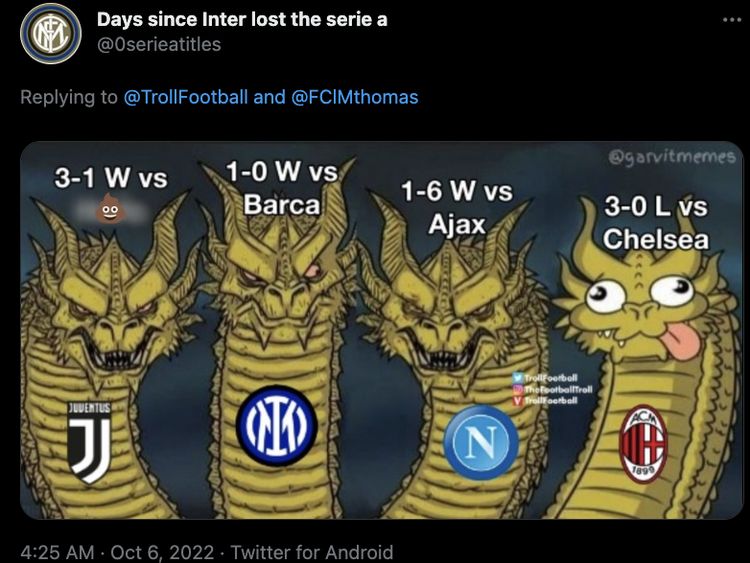 AC Milan Dilibas Chelsea, Diledek Meme... Malu-maluin Serie A nih