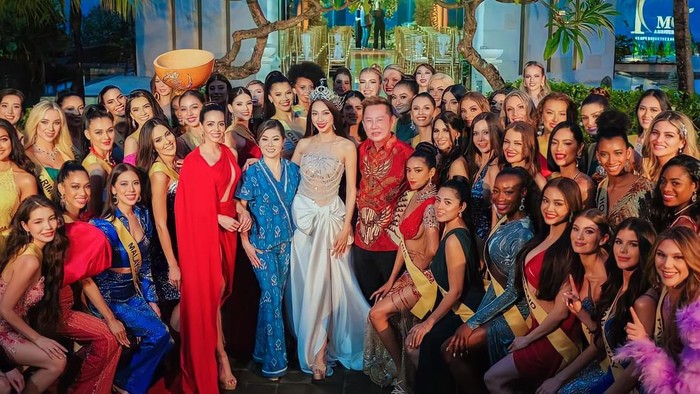 Finalis Miss Grand International 2022 Menjalani Sashing Ceremony di Bali