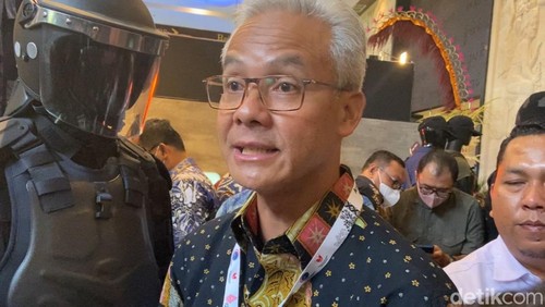 Ganjar Pranowo (Azhar Bagas Ramadhan/detikcom).