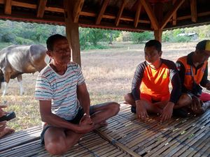 Perahu Rusak di Laut, Nelayan Karangasem Dayung 10 Jam untuk Pulang