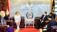Terima Kunjungan Parlemen Rusia, Ketua MPR Harap Konflik Berakhir