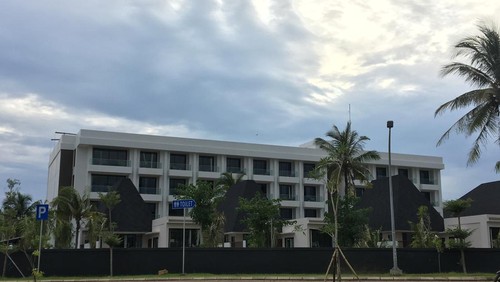 Kondisi hotel Pullman di KEK Mandalika Lombok Tengah NTB
