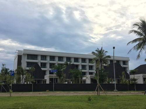 Kondisi hotel Pullman di KEK Mandalika Lombok Tengah NTB
