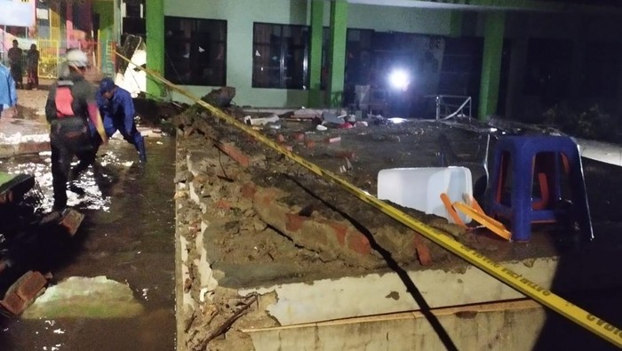 Kondisi terkini MTsN 19 Pondok Labu, Jakarta Selatan (Brigitta Belia Permata Sari/detikcom)