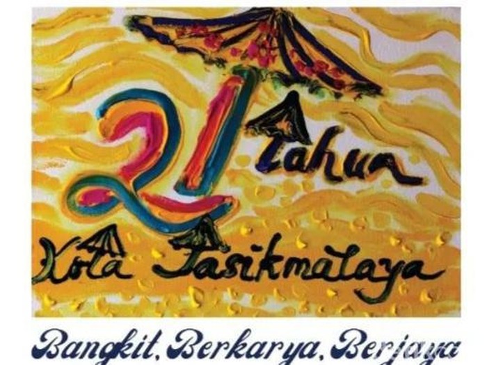 Logo HUT ke-21 Kota Tasikmalaya