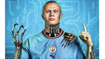 Netizen ini menilai sudah seharusnya nanti Haaland meraih Baloon dor tahun 2023. Foto: Twitter