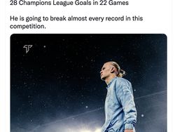 Haaland Tak Terhentikan, Mungkin Bukan Manusia