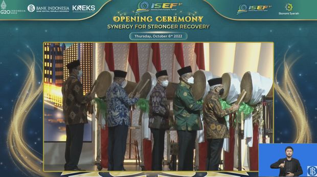 Opening Ceremony Indonesia Sharia Economic Festival (ISEF) 2022