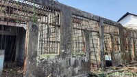 Bekas ruang tahanan Penjara Kalisosok tahun lalu/Foto: Esti Widiyana/detikJatim