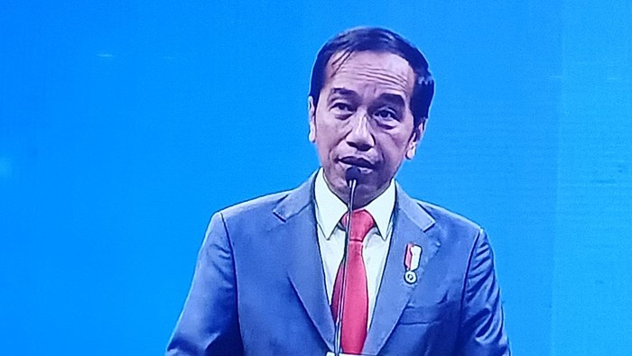 Presiden Jokowi di Nusa Dua Bali
