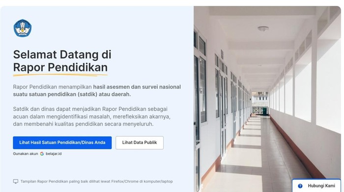 Situs Rapor Pendidikan