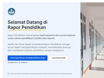 Kemdikbud: Cek Hasil Asesmen Nasional di Rapor Pendidikan