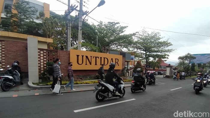 Suasana Kampus Untidar Magelang, Kamis (6/10/2022).