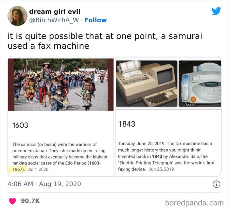 Timeline mencengangkan