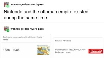 Masa Kerjaan Ottoman hampir bersamaan dengan kelahiran Nintendo. Foto: Reddit via Boredpanda