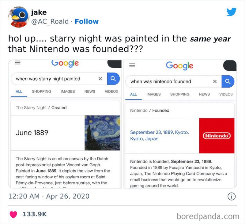 Timeline mencengangkan