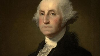 George Washington meninggal pada 1799; Fosil Dinosaurus pertama ditemukan 1824, artinya presiden pertama Amerika itu tidak pernah tahu kalau Dinosaurus ada. Foto: Reddit via Boredpanda