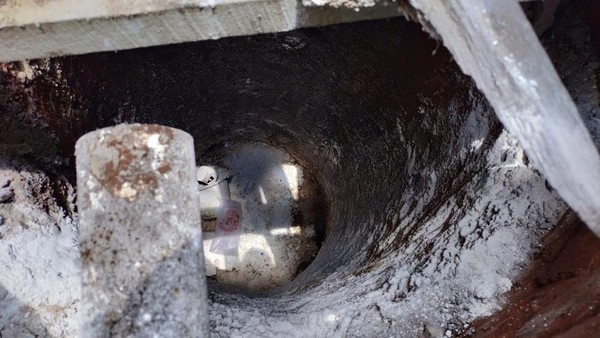 Penampakan Septic Tank Kuburan 1 Keluarga di Way Kanan Lampung