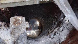 Penampakan Septic Tank Kuburan 1 Keluarga di Way Kanan Lampung