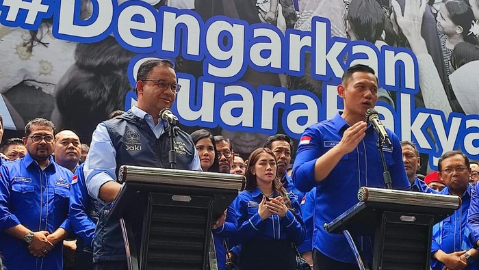 Anies Baswedan dan Agus Harimurti Yudhoyono (AHY).