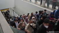 PT KAI Commuter Indonesia (KCI) mengatakan saat ini Stasiun Manggarai masih dalam proses pembangunan. (Kenny Gida).