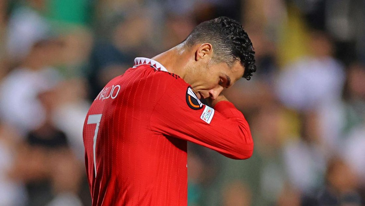 Ronaldo bikin heboh lewat wawancaranya. Foto: AFP via Getty Images/-