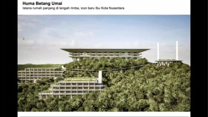Desain Arsitektur Istana Wapres di Kawasan IKN