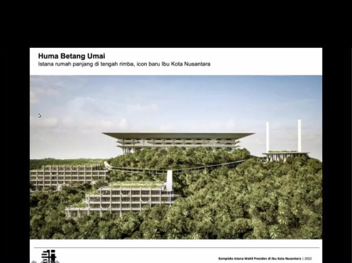Desain Arsitektur Istana Wapres di Kawasan IKN