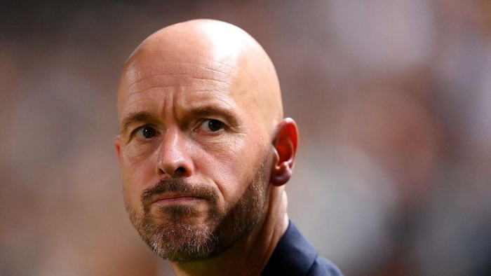 NICOSIA, CYPRUS - OCTOBER 06: Erik ten Hag, Manager of Manchester United looks on prior to the UEFA Europa League group E match between Omonia Nikosia and Manchester United at GSP Stadium on October 06, 2022 in Nicosia, Cyprus. (Photo by Manchester United/Manchester United via Getty Images)