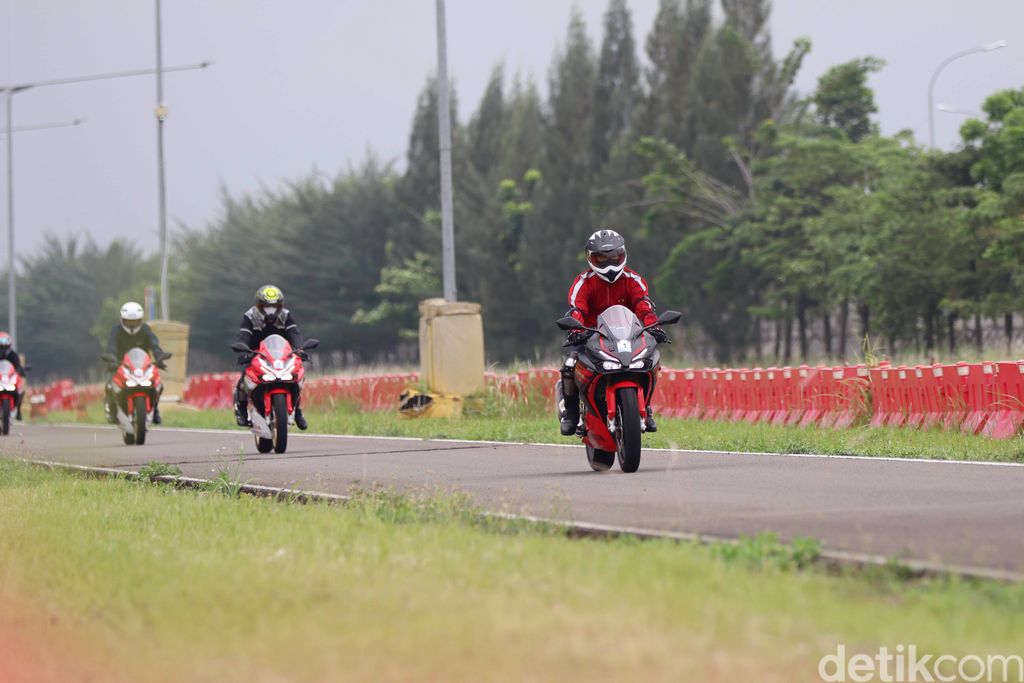 Honda CBR250RR ditest di fasilitas AHM