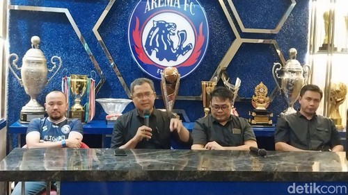 Ketua Panpel Arema FC Abdul Haris