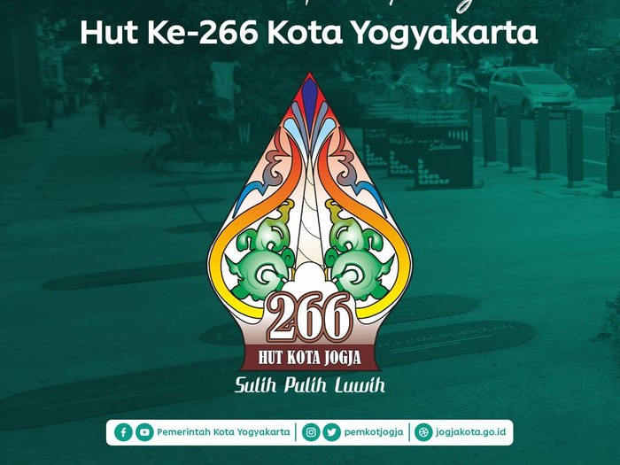 Logo HUT ke-266 Kota Jogja.