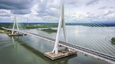 Pernah Lihat Megahnya Penghubung Balikpapan-IKN? Nih Penampakannya