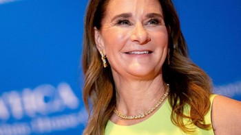 Jadi meskipun mungkin aku menangis pada jam 9 dan kemudian harus konferensi video di jam 10 dengan orang yang kutinggalkan, aku harus tetap tampil dan menjadi diriku yang terbaik, cetus Melinda Gates yang dikutip detikINET dari Independent. Foto: Getty Images
