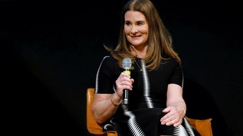 Dalam wawancara terbaru, Melinda mengaku sangat sedih harus berpisah dengan sang pendiri Microsoft. Foto: Getty Images