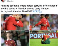 Ronaldo Gagal Maning Cetak Gol Jadi Bahasan di Linimasa