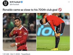 Ronaldo Gagal Maning Cetak Gol Jadi Bahasan di Linimasa