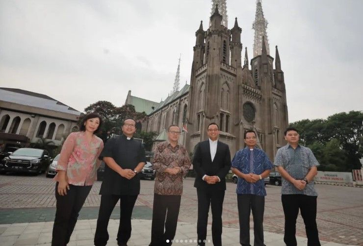Momen Anies Pamit ke Uskup Agung Jakarta hingga PGI DKI Jelang Purnatugas (dok Instagram Anies)