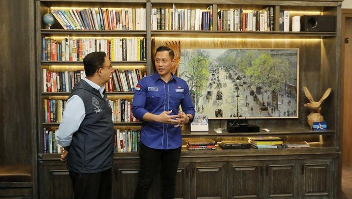 Pertemuan Anies dan AHY di Kantor DPP Demokrat (Dok. Instagram @agusyudhoyono)
