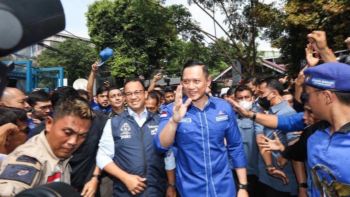 Pertemuan Anies dan AHY di Kantor DPP Demokrat (Dok. Instagram @agusyudhoyono)
