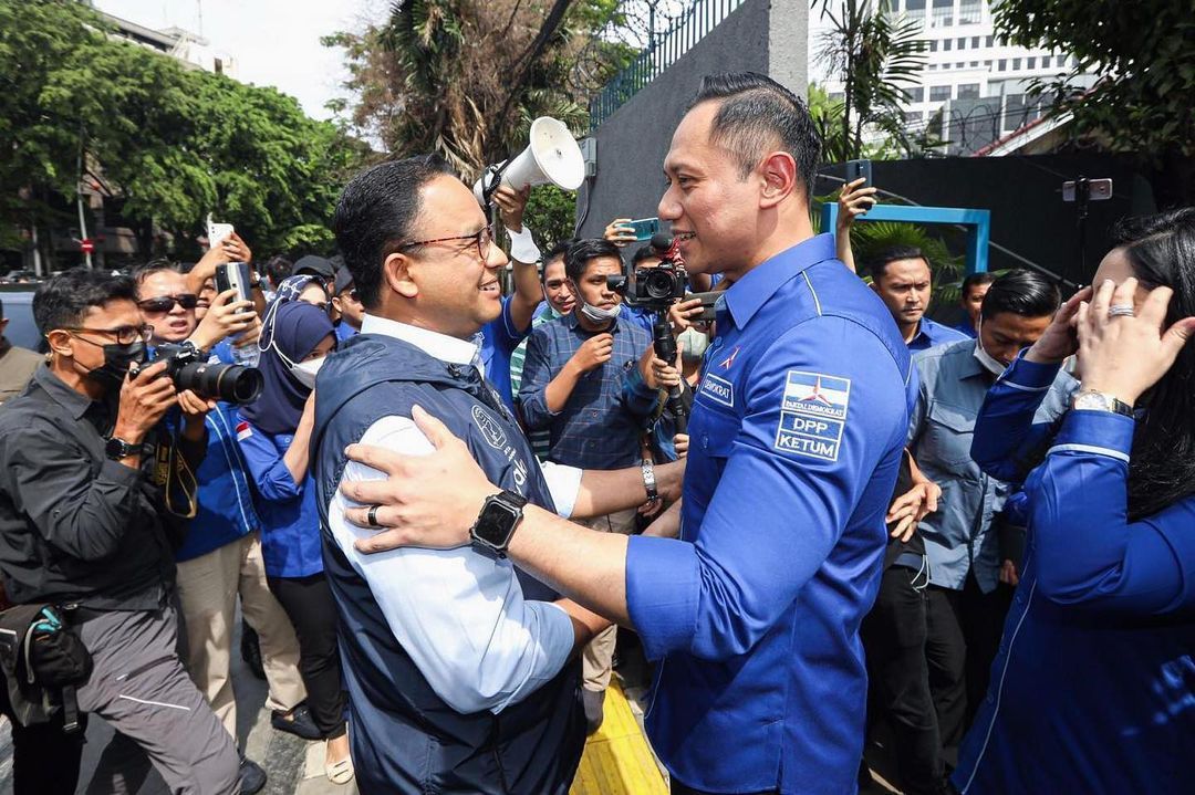 Pertemuan Anies dan AHY di Kantor DPP Demokrat (Dok. Instagram @agusyudhoyono)