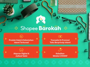 Punya Wajah Baru, Shopee Barokah Bikin Belanja Produk Halal Makin Mudah