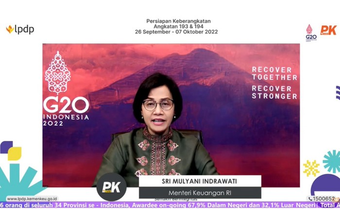 Pesan Sri Mulyani kepada penerima beasiswa LPDP