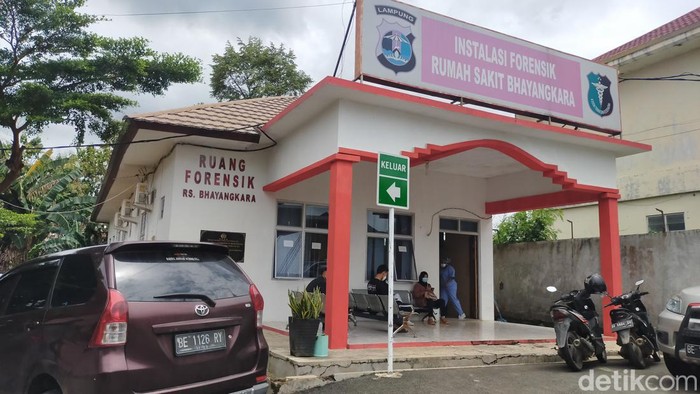 Susana di Instalasi Forensik RS Bhayangkara Polda Lampung.