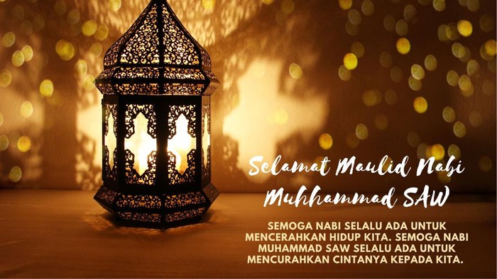 Ucapan Selamat Maulid Nabi Muhammad SAW