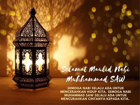 Ucapan Selamat Maulid Nabi Muhammad SAW