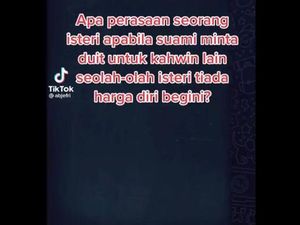 Viral Suami Ingin Poligami Malah Minta Uang ke Istri untuk Nikah Lagi