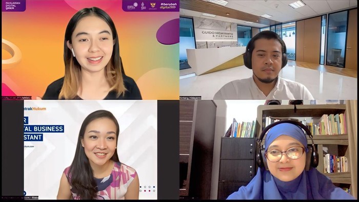 Workshop Pahlawan Digital (Dok. Kementerian Koperasi dan UKM)